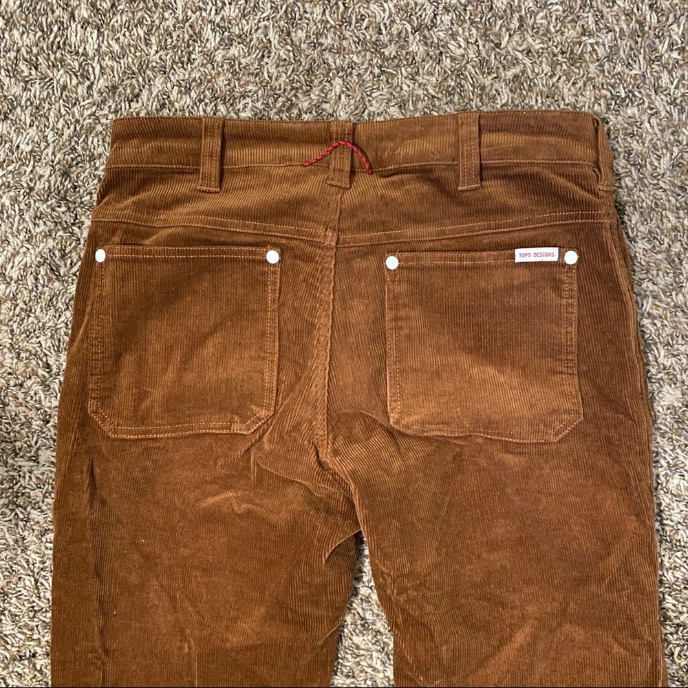 Topo Designs Brown Corduroy Pants